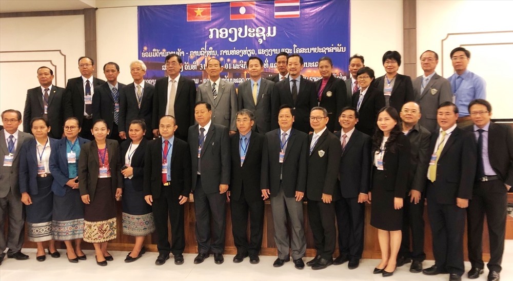 Các đại biểu tham dự hội nghị ngày 1.11.2019 tại CHDCND Lào. Ảnh: XANH EWEC