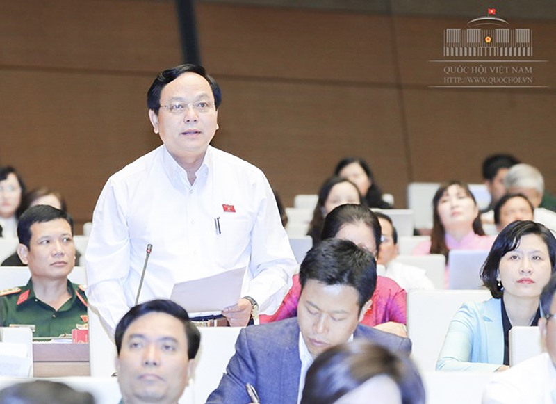 ĐBQH Hoàng Đức Thắng. Ảnh: Báo Quảng Trị