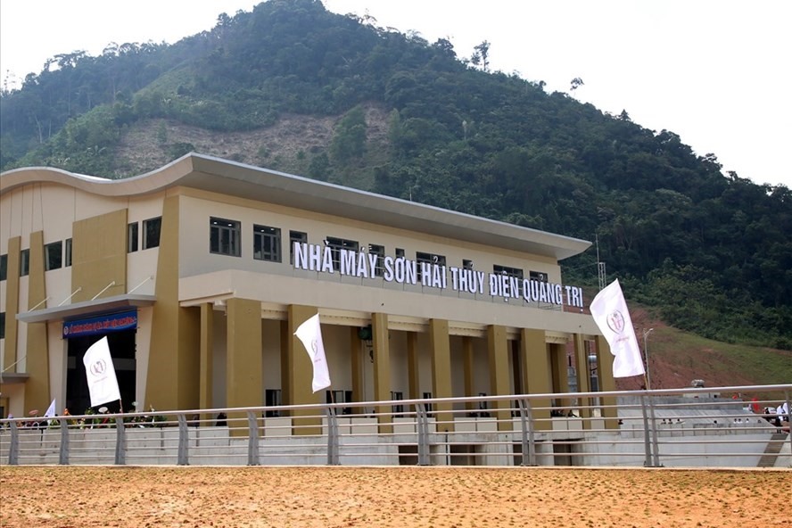 Nhà máy thủy điện Đakrông 4. Ảnh: Hưng Thơ