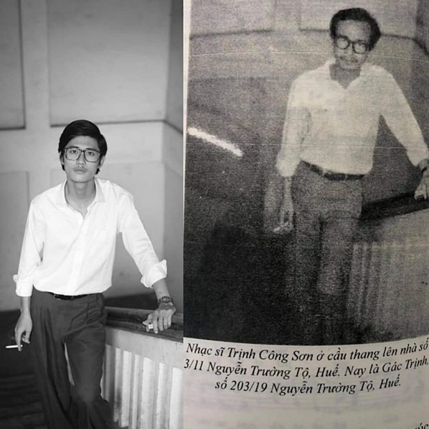 Alvin Lu nhận nhiều hoài nghi khi nhận vai Trịnh thời trẻ. (Ảnh của đoàn làm phim và ảnh tư liệu)