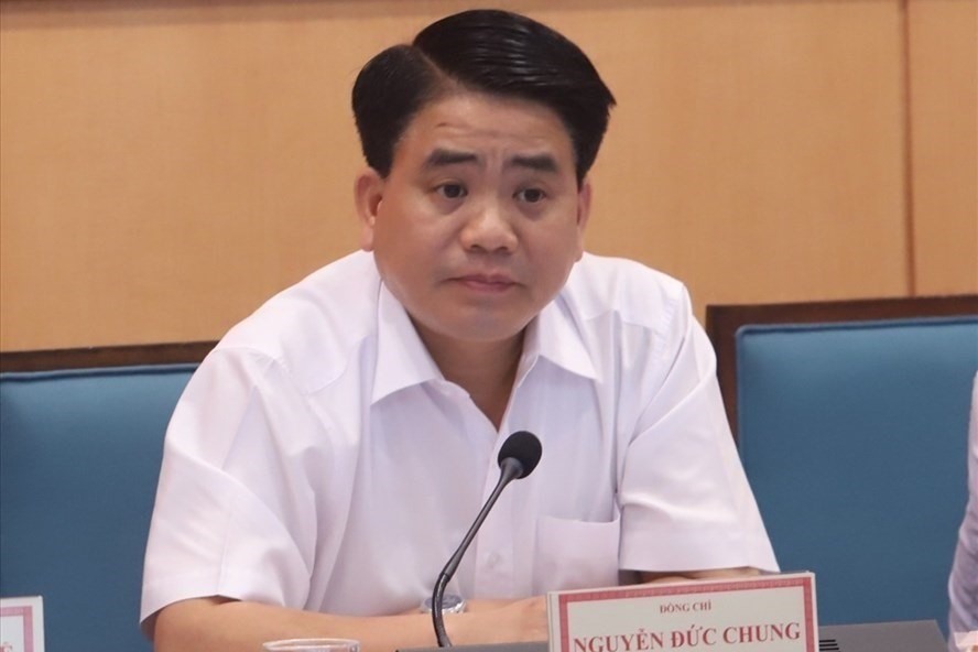 Ông Nguyễn Đức Chung trước khi bị bắt tạm giam. Ảnh: LĐO.
