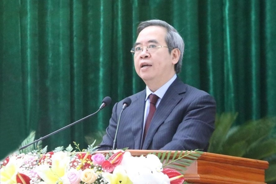 Uỷ viên Bộ Chính trị, Bí thư Trung ương Đảng, Trưởng Ban Kinh tế Trung ương Nguyễn Văn Bình. Ảnh KT