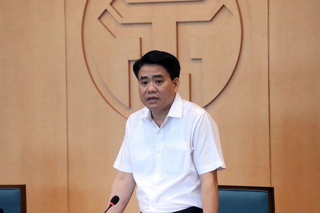Cựu chủ tịch UBND TP Hà Nội Nguyễn Đức Chung. Ảnh: DT