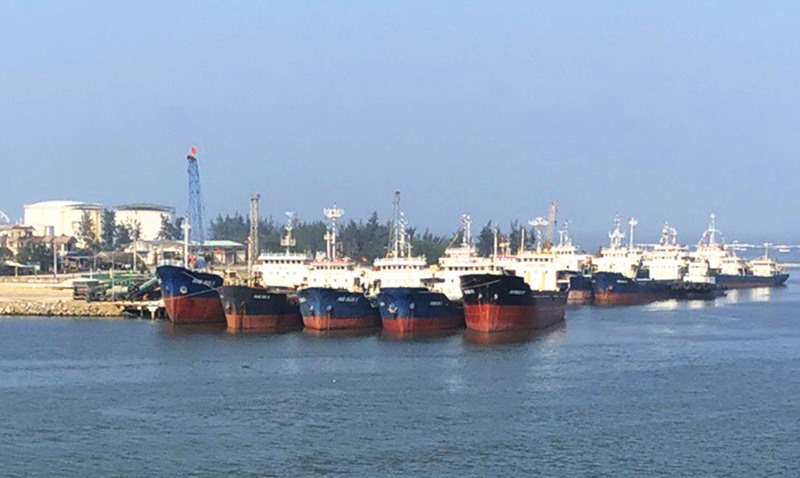 Bến cảng Cửa Việt - Ảnh: T.L​