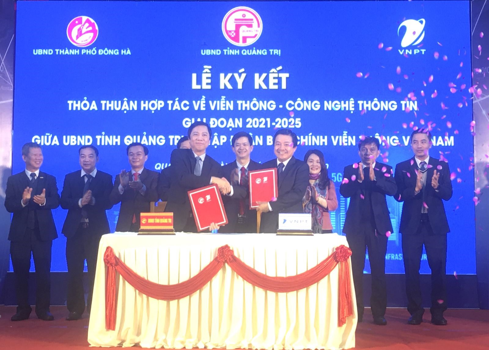UBND tỉnh Quảng Trị và VNPT ký kết thỏa thuận hợp tác viễn thông – công nghệ thông tin giai đoạn 2021 - 2025
