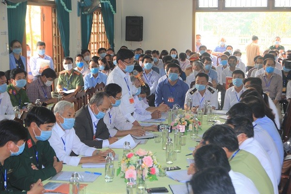 Ban chỉ đạo phòng chống dịch Covid-19 huyện GIo Linh triển khai kế hoạch diễn tập