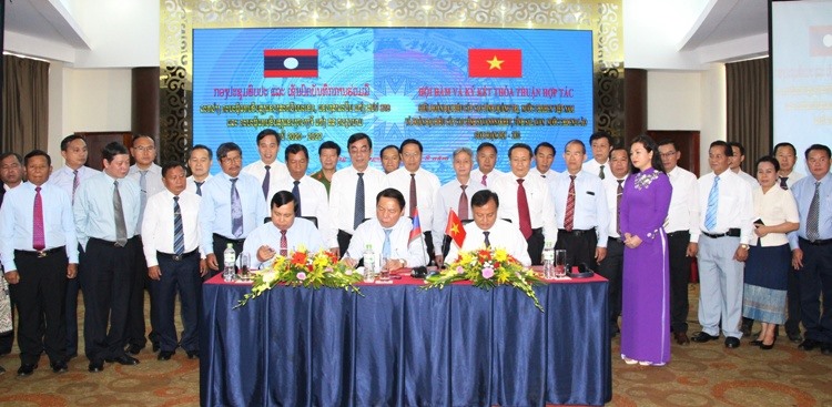 Ký kết thỏa thuận hợp tác cấp cao giữa 3 tỉnh Quảng Trị, Salavan và Savannakhet (CHDCND Lào), giai đoạn 2020 - 2022.