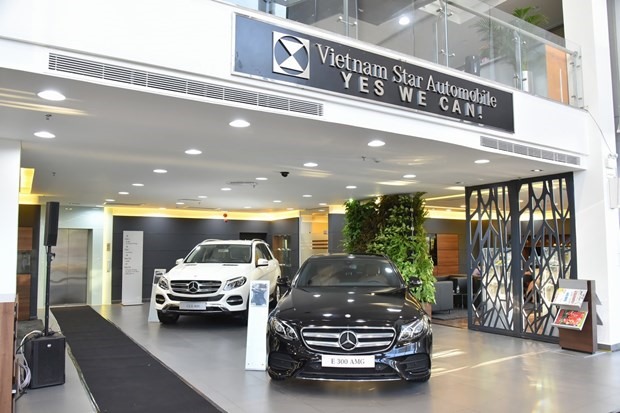 Showroom của Mercedes-Benz tại Việt Nam. (Ảnh: Autodaily)