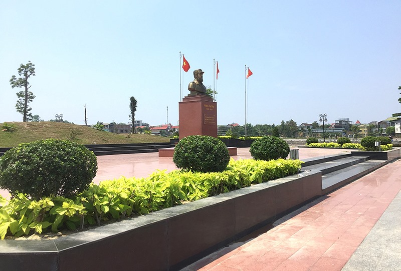 Công viên Fidel tại thành phố Đông Hà. Ảnh: Đ.T.T