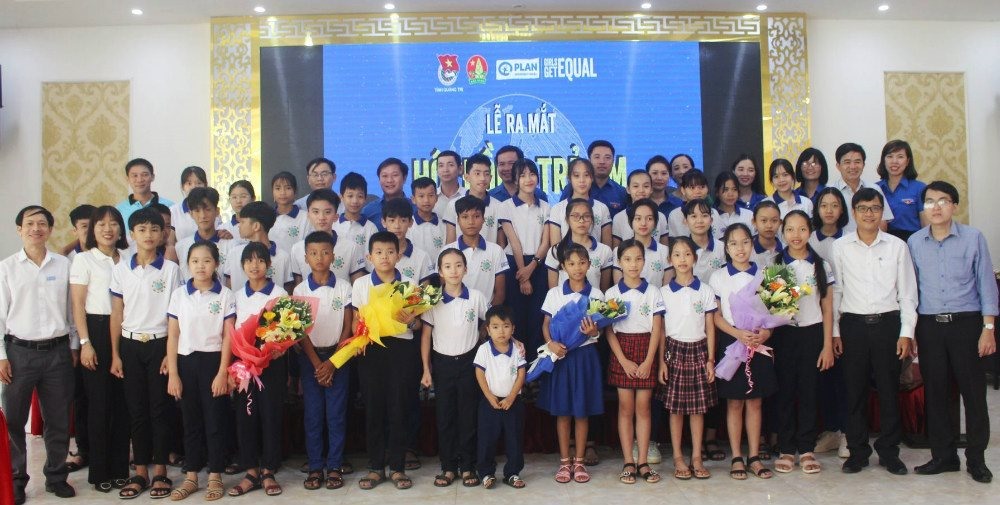 Ra mắt Hội đồng trẻ em tỉnh Quảng Trị