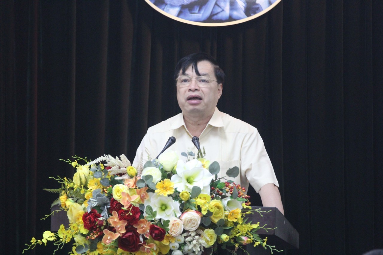 Ông Lê Mạnh Hùng, Phó Trưởng Ban Tuyên giáo Trung ương. Ảnh T.Vương