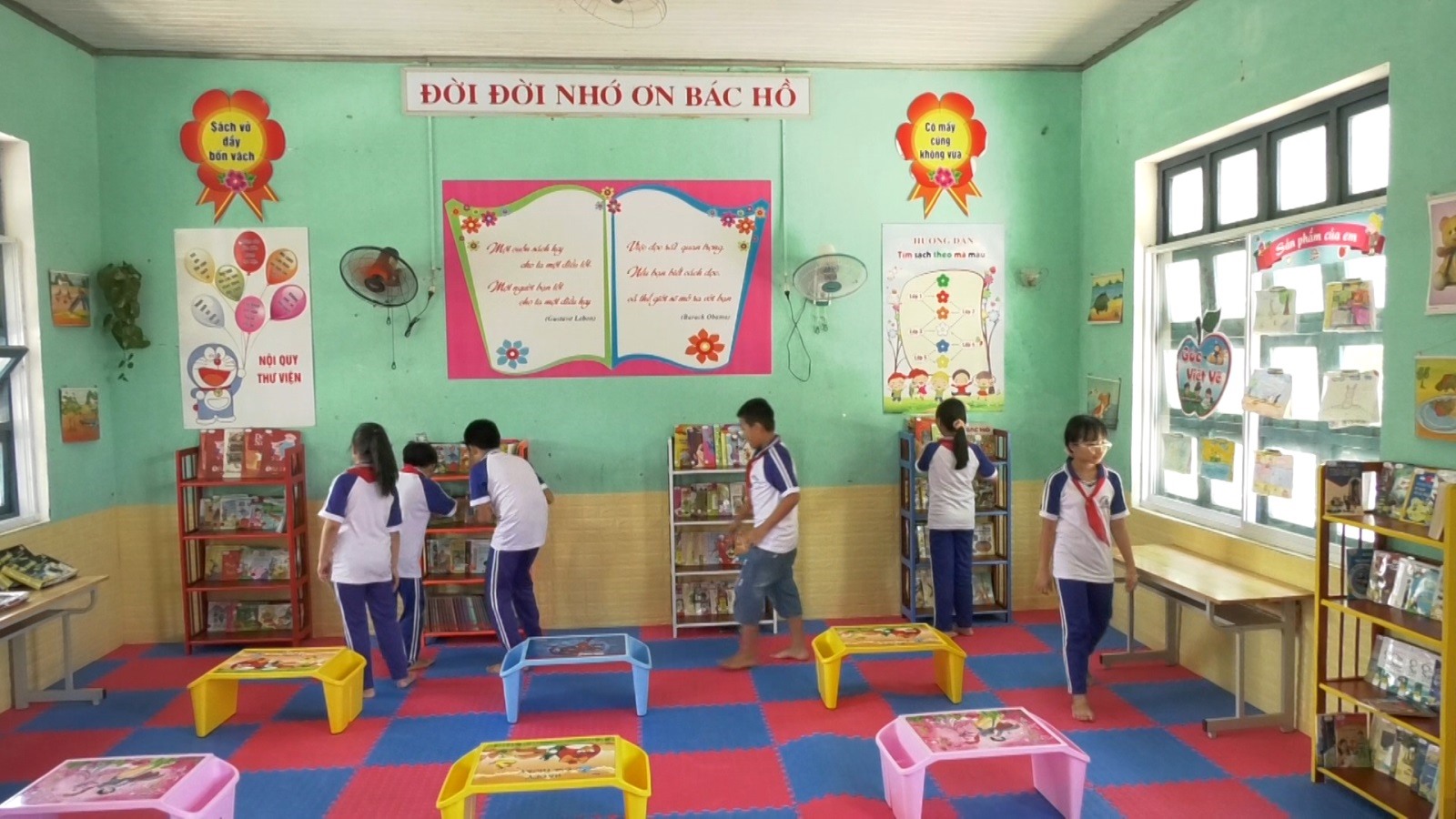 Thư viện thân thiện Trường Tiểu học Nguyễn Tất Thành, TP Đông Hà