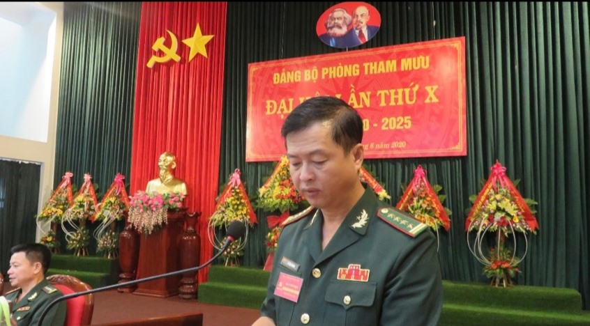 Đại tá Lê Văn Phương - Tỉnh ủy viên, Chỉ huy trưởng BĐBP tỉnh Quảng Trị. Ảnh: P.V