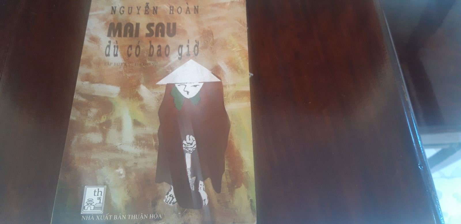 Bìa tập sách của nhà báo Nguyễn Hoàn