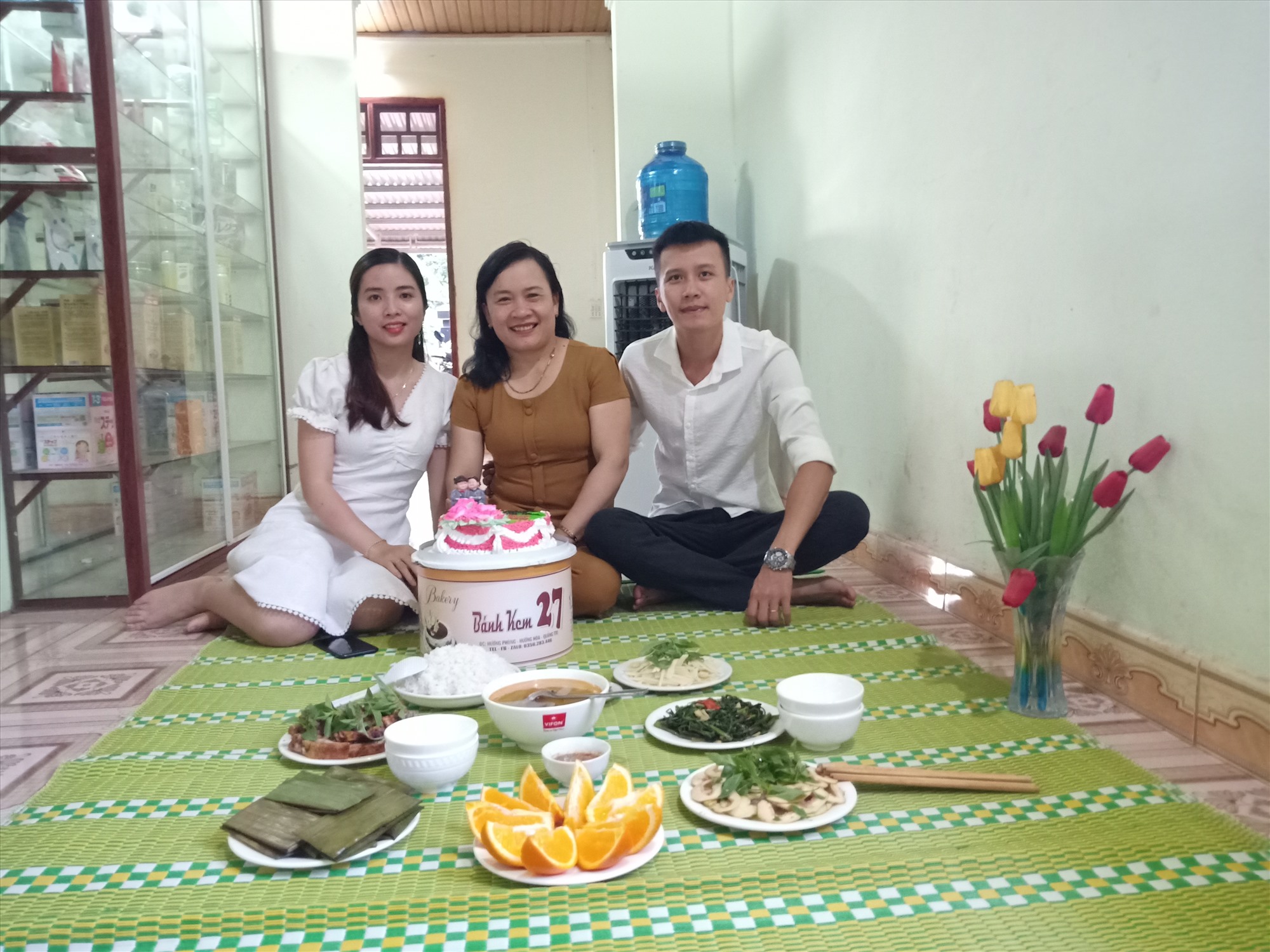 Gia đình cô giáo Lê Thị Lan Ngọc