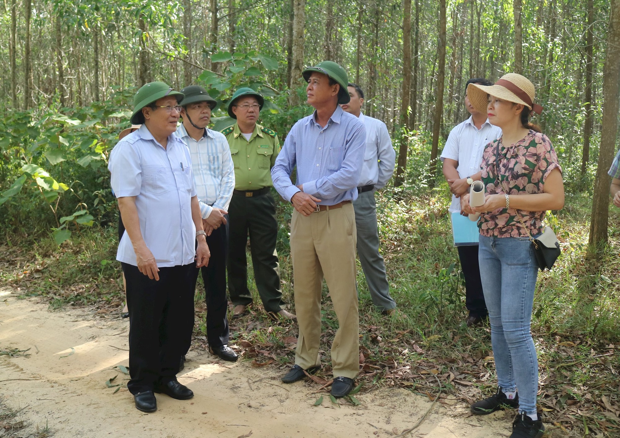 Lãnh đạo Bộ NN&PTNT kiểm tra công tác phòng chống cháy rừng tại Quảng Trị