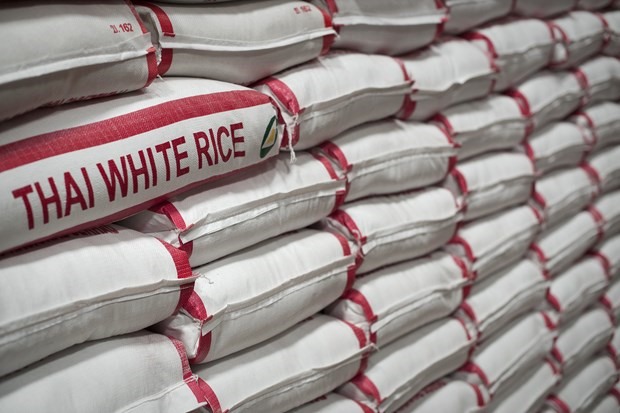 Xuất khẩu gạo Thái Lan đang gặp nhiều khó khăn. (Ảnh: AFP)
