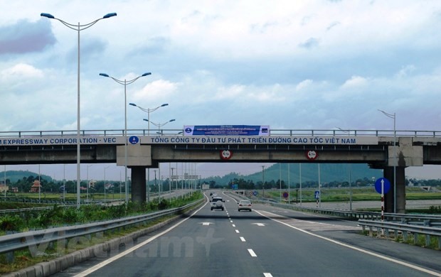 Các dự án cao tốc Bắc-Nam được đấu thầu theo hình thức PPP sẽ được tăng phí theo đúng lộ trình của dự án. (Ảnh: Việt Hùng/Vietnam+)