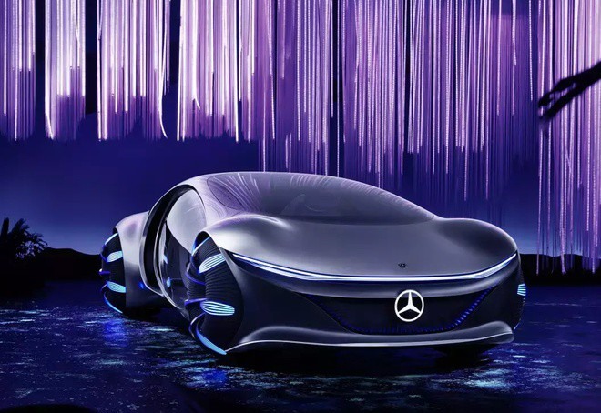 Mercedes-Benz Vision AVTR - cỗ xe tương lai của Mercedes Benz được ra mắt tại CES 2020, triển lãm công nghệ lớn nhất thế giới được tổ chức tại Mỹ. (Ảnh: Vietnamnet)