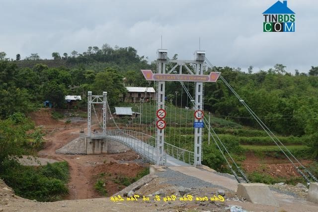 Cầu treo Làng Vây - xã Tân Lập