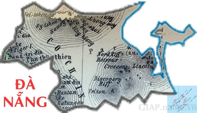 Trong ảnh là quần đảo Hoàng Sa trên bản đồ của Đức năm 1876 với lời ghi rõ quần đảo thuộc xứ “Annam”.
