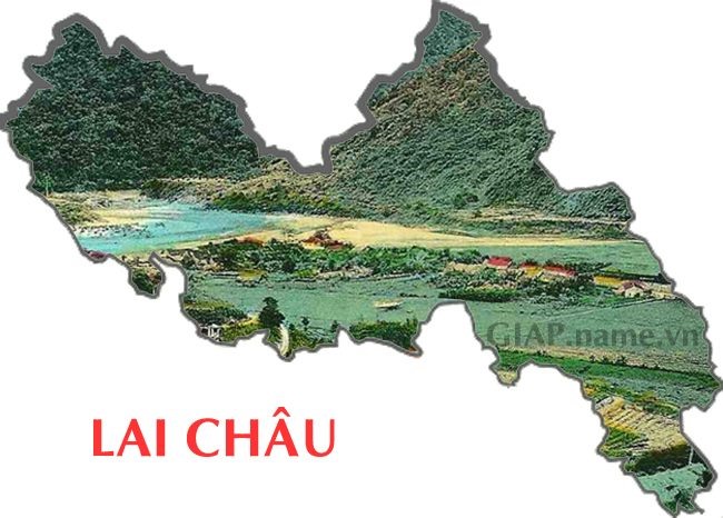 Trong ảnh là quang cảnh một góc Lai Châu nhìn trừ trên cao, chụp bởi tác giả Võ An Ninh (1907-2009).