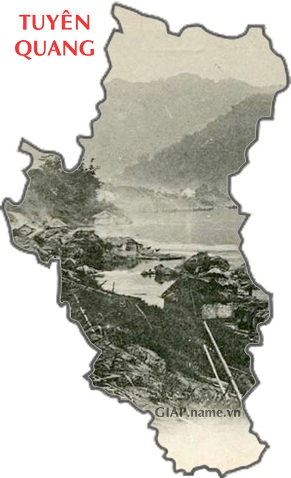Trong ảnh là sông Lô khoảng năm 1920-1940, trước thời gian diễn ra “trận sông Lô”.