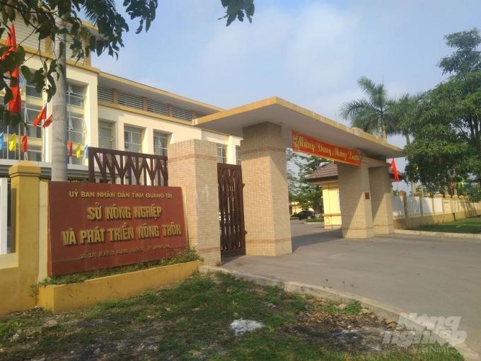 Trụ sở làm việc của Sở NN-PTNT tỉnh Quảng Trị tại số 270 đường Hùng Vương, TP. Đông Hà. Ảnh: Công Điền.