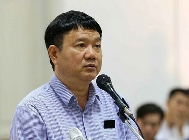 Ông Đinh La Thăng trong lần ra tòa tại Hà Nội năm 2018. - Ảnh: TTXVN.