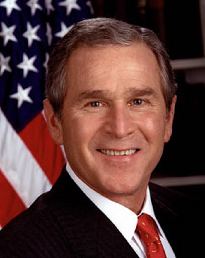 Cựu Tổng thống George W. Bush. Ảnh: Internet