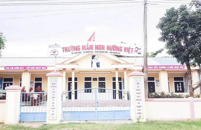 Trường Mầm non Hướng Việt, Hướng Hóa - Ảnh: NĐP​