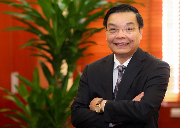 Ông Chu Ngọc Anh, bộ trưởng Bộ Khoa học và công nghệ, làm phó bí thư Thành ủy Hà Nội - Ảnh: NGUYỄN KHÁNH
