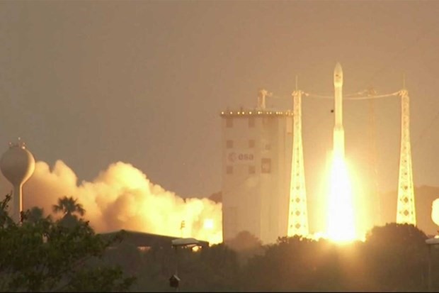 Phóng vệ tinh Napa-1 vào quỹ đạo. (Nguồn: Bangkok Post)