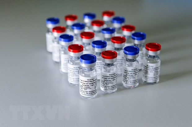 Giới thiệu vắcxin Sputnik V ngừa COVID-19 tại Moskva, Nga ngày 6/8/2020. (Ảnh: AFP/TTXVN)