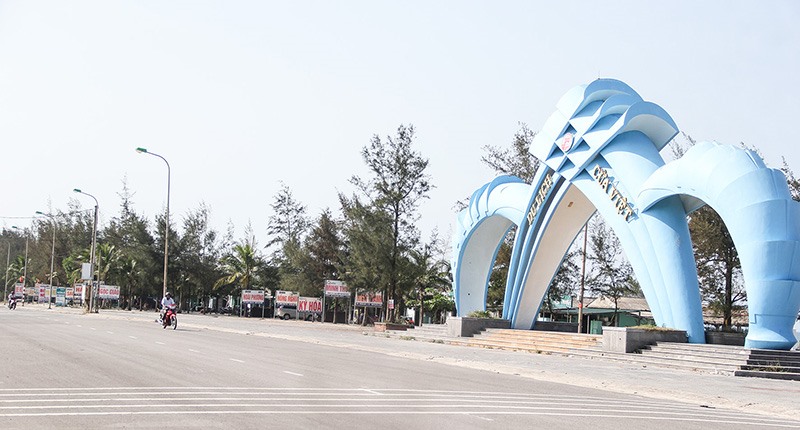 Thị trấn Cửa Việt tập trung phát triển dịch vụ-du lịch biển - Ảnh: HA​