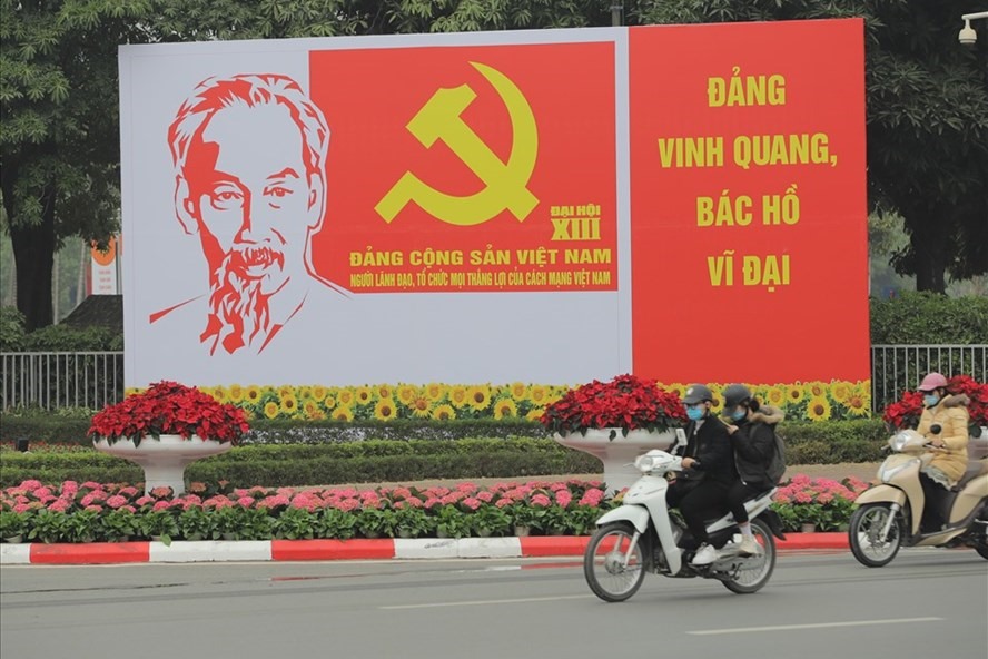 Đại hội Đại biểu toàn quốc lần thứ XIII của Đảng sẽ diễn ra từ 25.1-2.2.2021 tại Hà Nội. Ảnh T.Vương