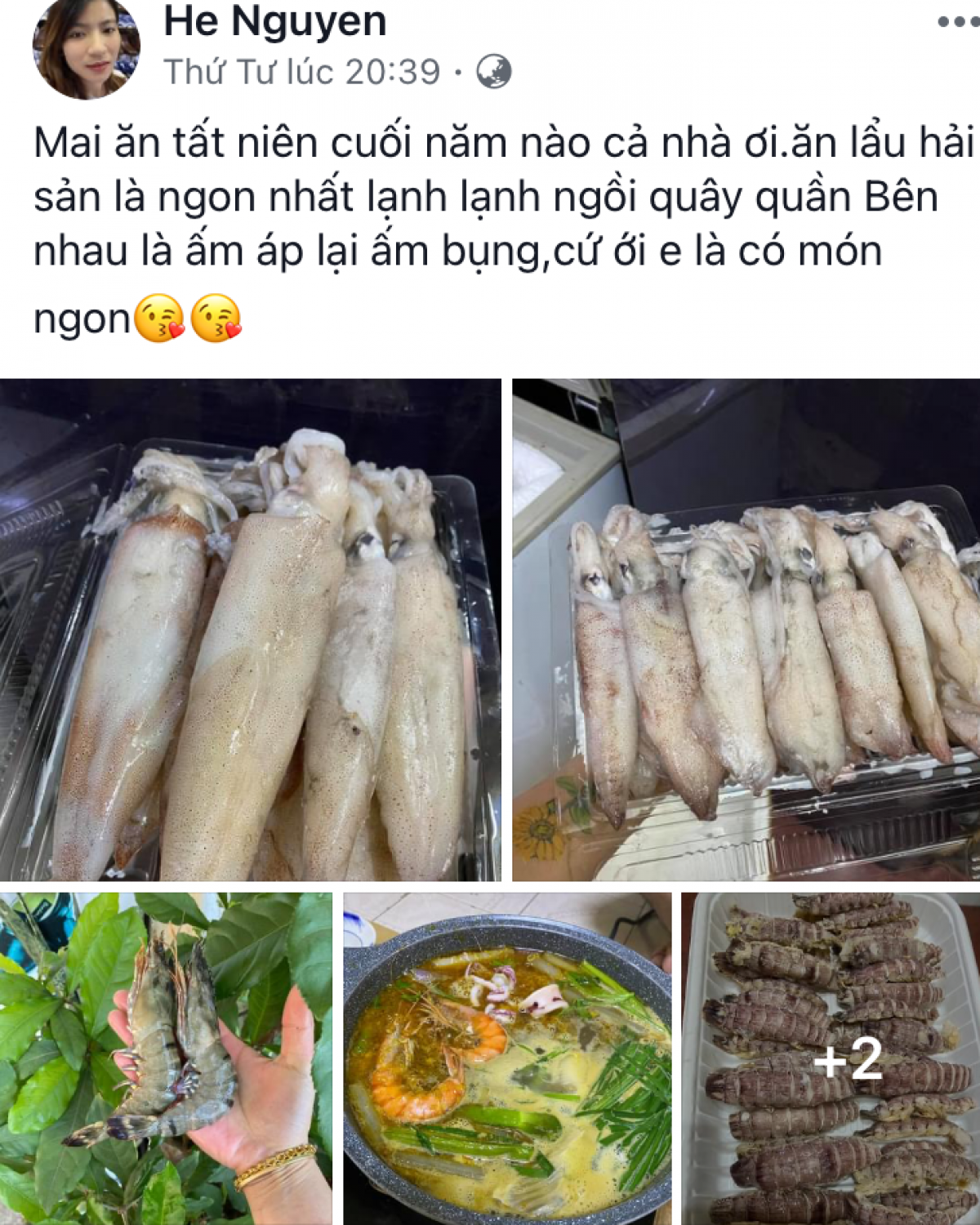 Bán hàng qua Faccebook – một cách để các tiểu thương đưa hải sản Việt sang Lào hiện nay.