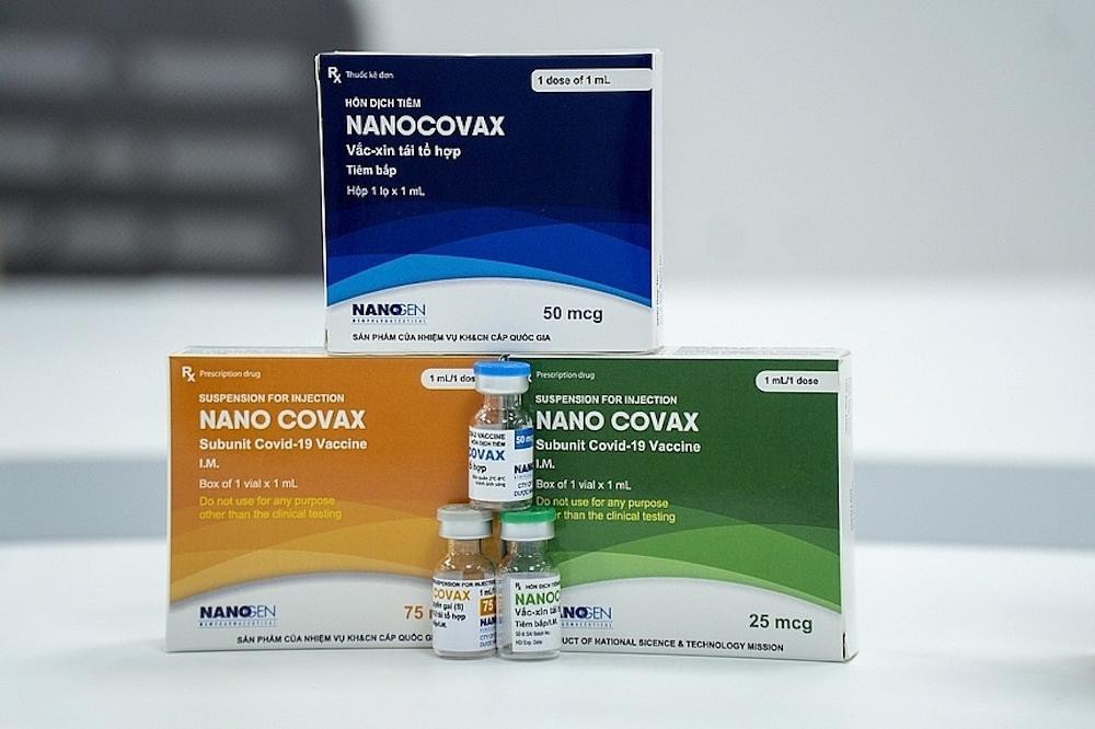Vắc xin Nano Covax do Việt Nam sản xuất đã đưa vào thử nghiệm giai đoạn 1 bước đầu đạt kết quả khả quan.