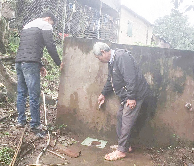 Nhiều công trình nước sạch ở vùng khó Hướng Hóa bị hư hỏng nặng sau mưa lũ - Ảnh: K.S​