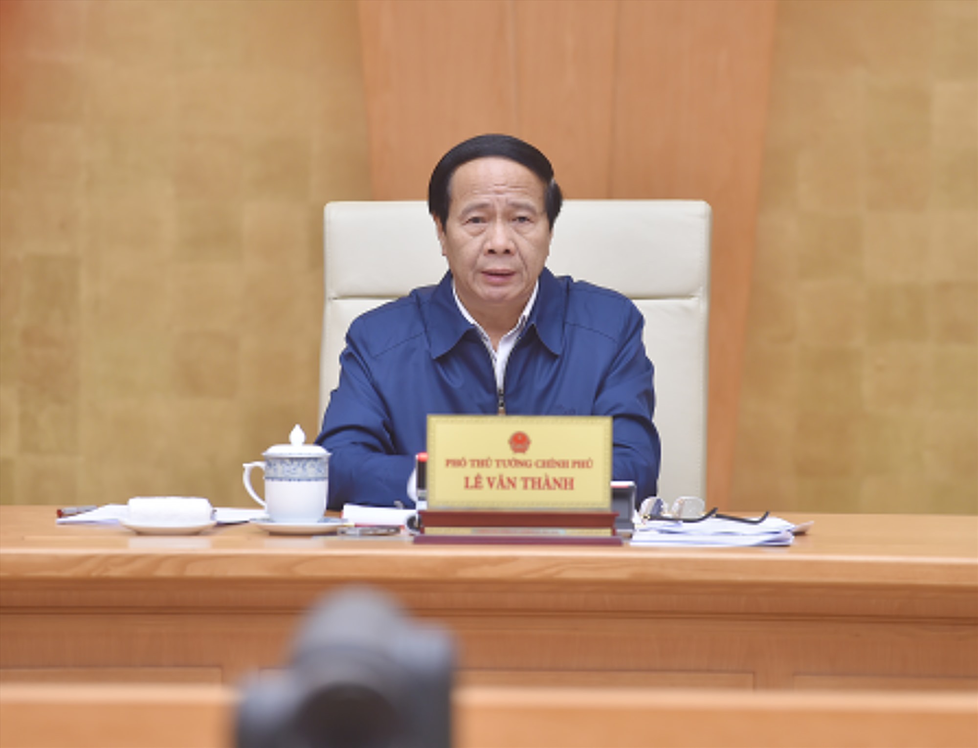 Phó Thủ tướng Lê Văn Thành: Dứt khoát phải khánh thành công trình Sân bay Long Thành vào năm 2025 - Ảnh: VGP/Đức Tuân