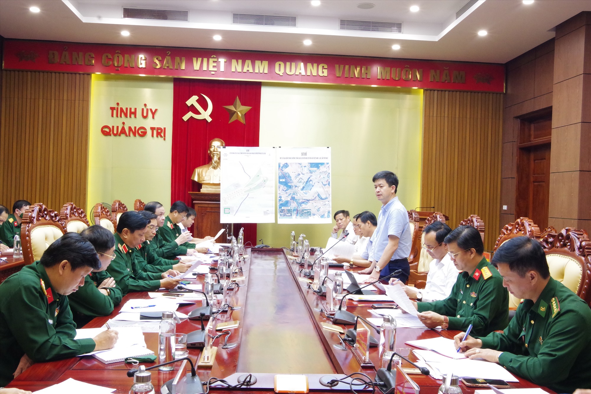 Bí thư Tỉnh ủy Lê Quang Tùng khẳng định tỉnh Quảng Trị sẽ làm tốt mọi công tác chuẩn bị để tổ chức thành công chương trình theo kế hoạch - Ảnh: Xuân Diện