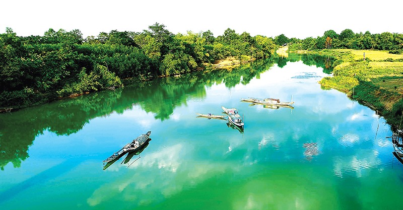 Chợ Phiên, ngôi chợ nổi tiếng sầm uất từ xa xưa trong lịch sử, ngày nay vẫn là chợ trung tâm huyện Cam Lộ -Ảnh: MINH PHƯƠNG