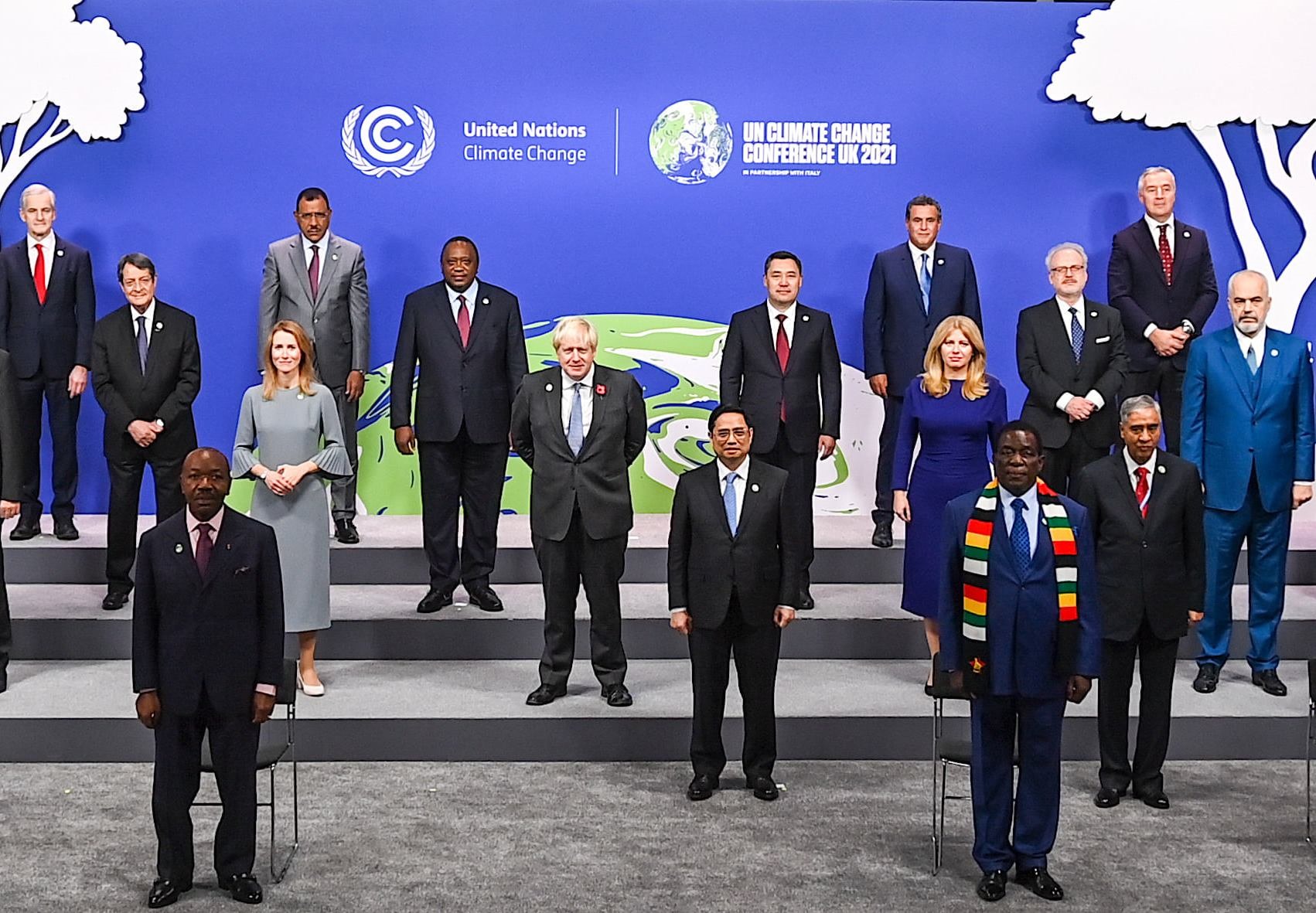 Thủ tướng Phạm Minh Chính và các nhà lãnh đạo dự Hội nghị COP26