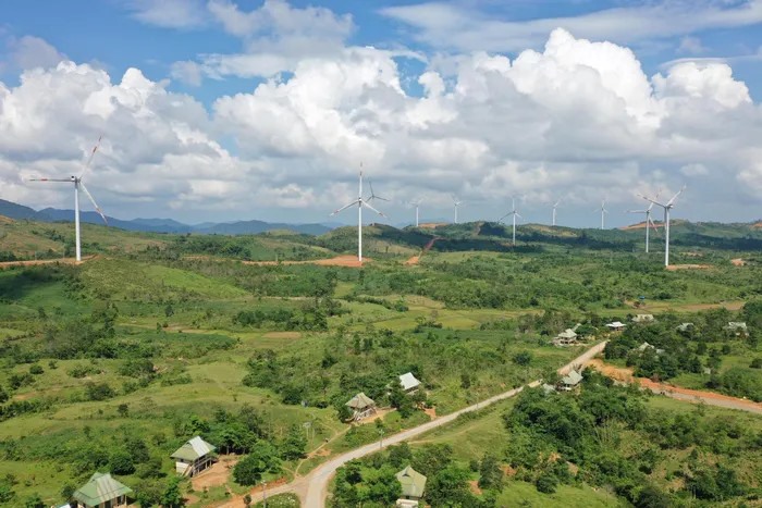 Cánh đồng điện gió - nguồn tài nguyên sạch và bền vững của Quảng Trị.