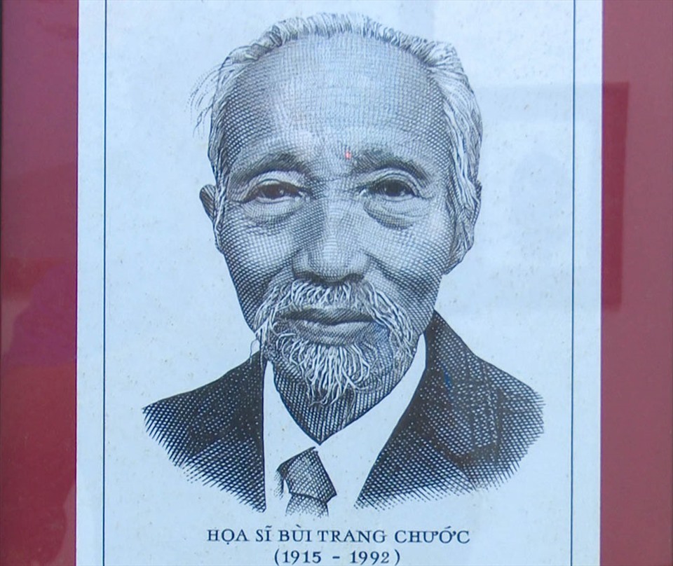 Họa sĩ Bùi Trang Chước - tác giả mẫu Quốc huy Việt Nam. Ảnh: Thế Hà