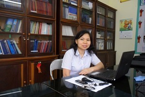 PGS. TS. Trần Thị Thanh Bình, ĐH Sư phạm I Hà Nội. Ảnh: VGP