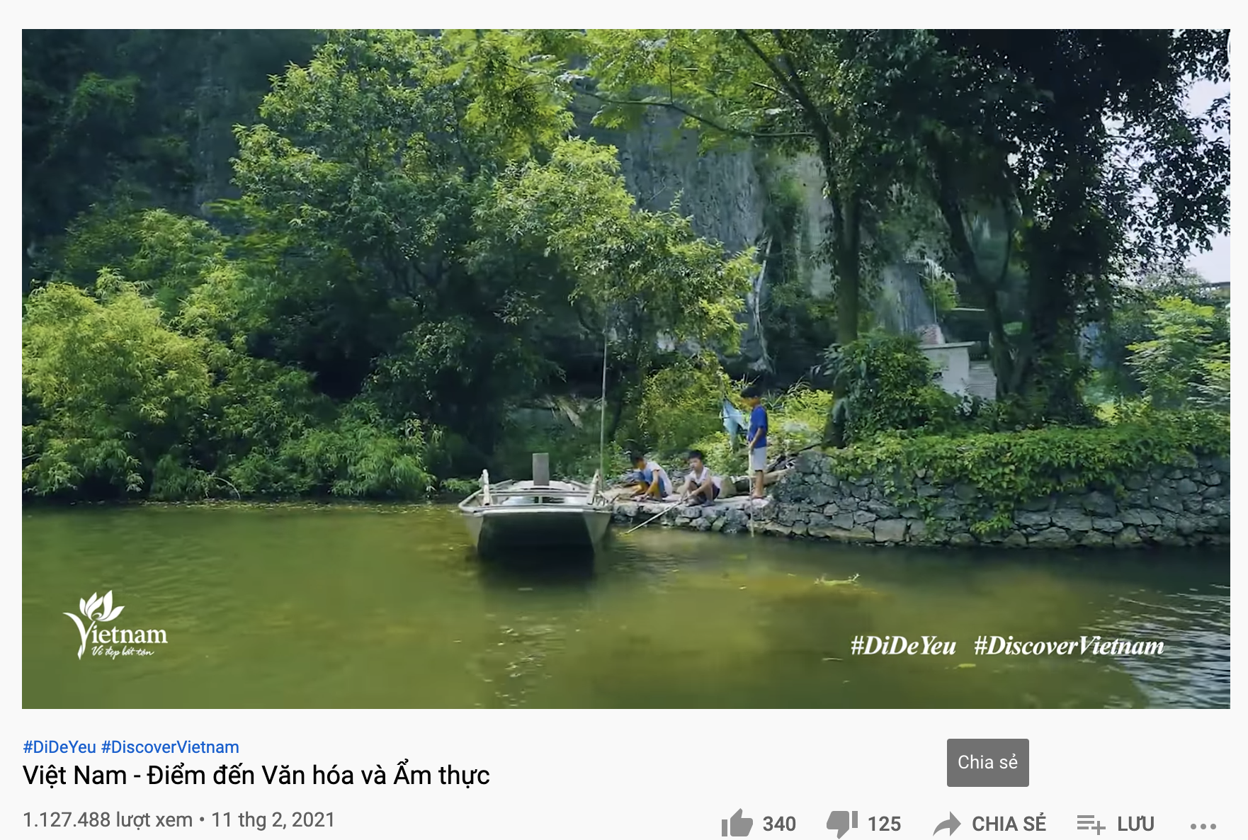 Clip quảng bá du lịch Việt Nam. Ảnh: CMH