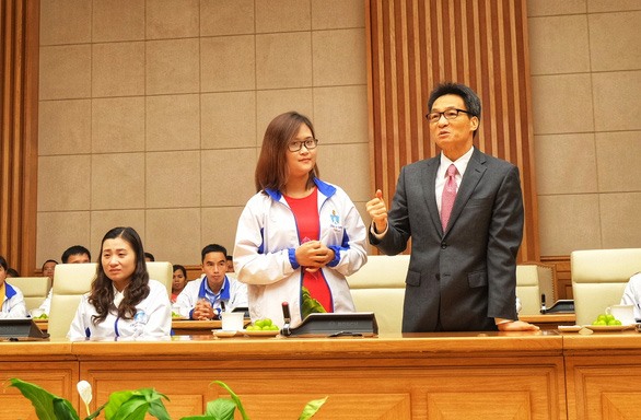 Cô giáo người Mường Hà Ánh Phượng được chọn là 10 Gương mặt trẻ Việt Nam tiêu biểu năm 2020.Ảnh: HÀ THANH