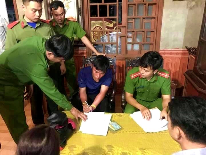 Trần Quang Sáng bị lực lượng chức năng bắt giữ - Ảnh: CACV