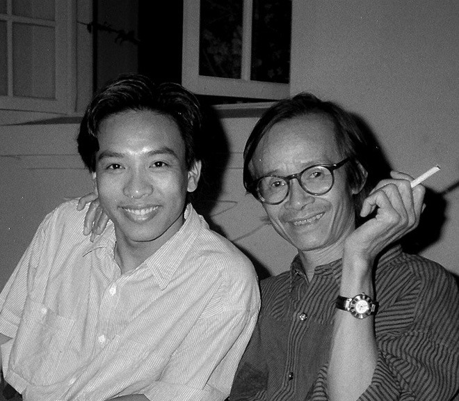 Nhạc sĩ Trịnh Công Sơn và nhiếp ảnh gia Dương Minh Long